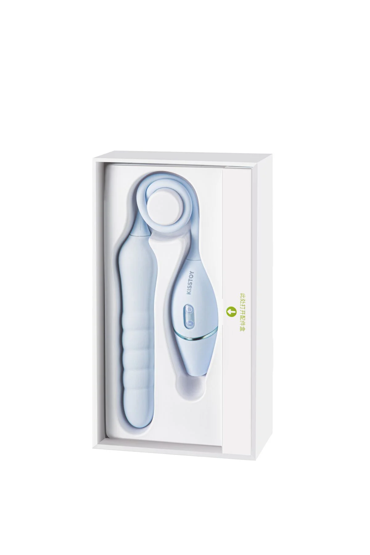 KISSTOY Cathy III Light Blue: Пульсатор та Вакуумний Стимулятор