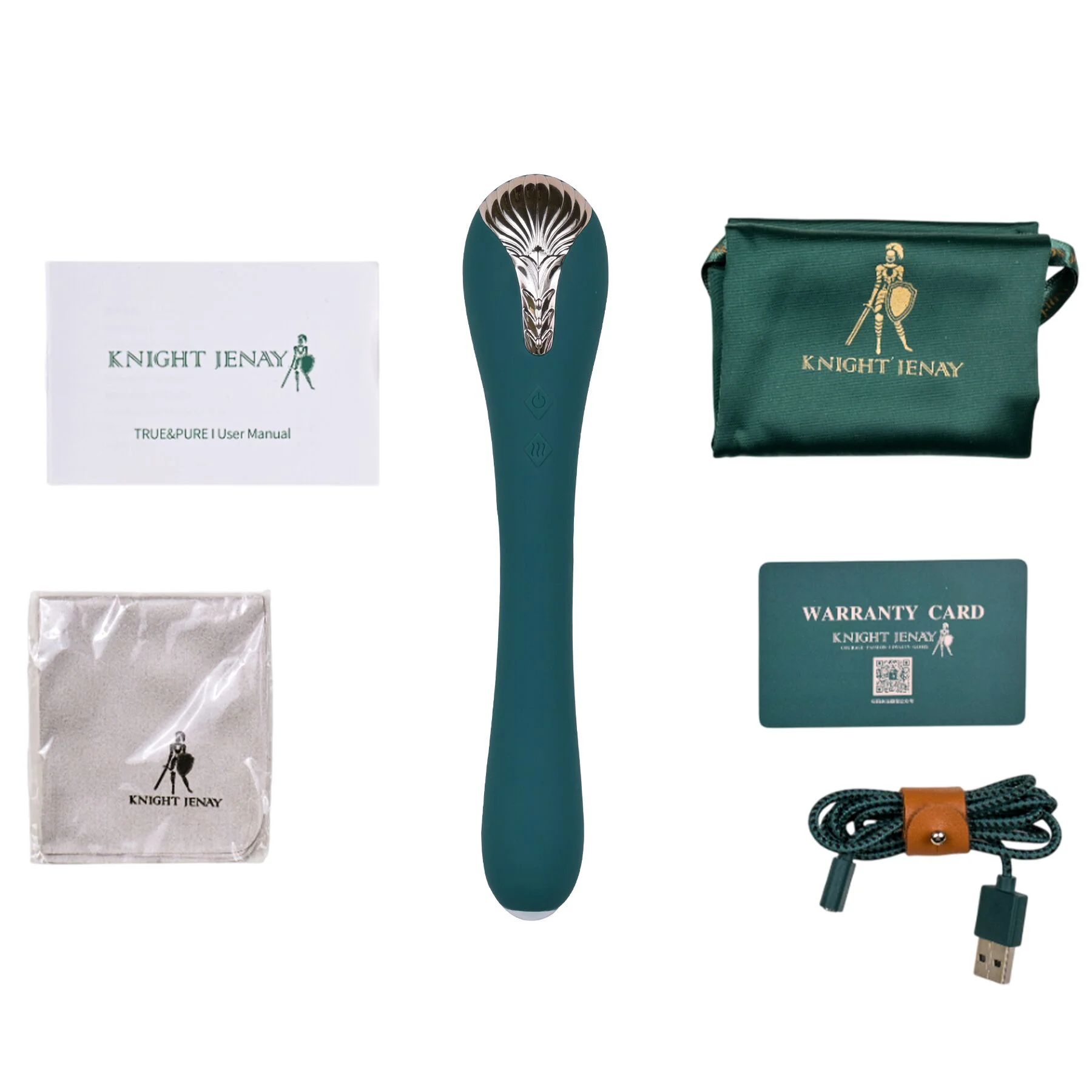 Смарт-вібратор з відеокамерою Knight Jenay True & Pure I, 10 режимів, підігрів - Зображення 2