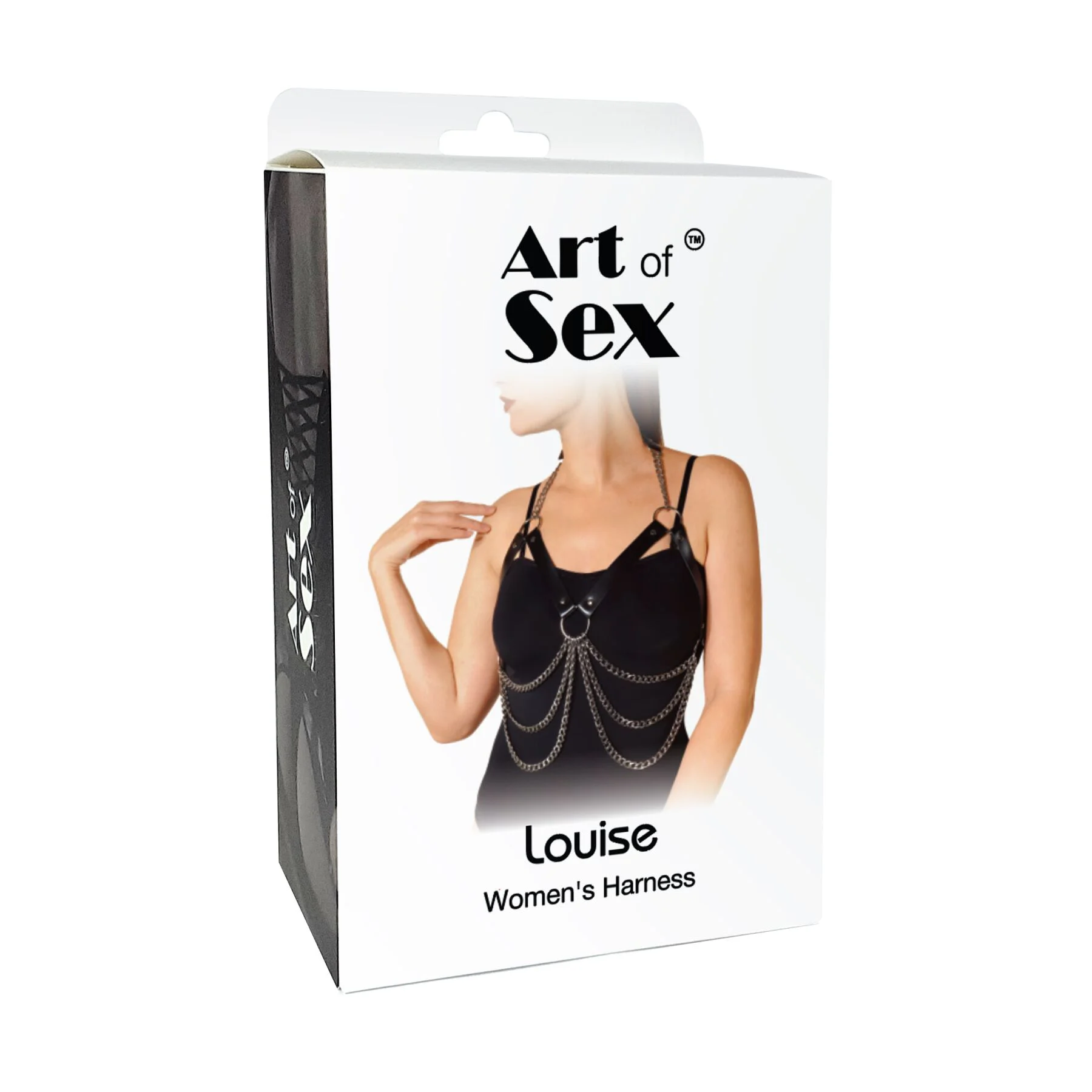 Жіноча портупея Art of Style - Louise чорна XS-2XL, екошкіра