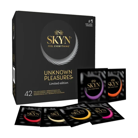 Набір презервативів SKYN Unknown Pleasures 42 шт