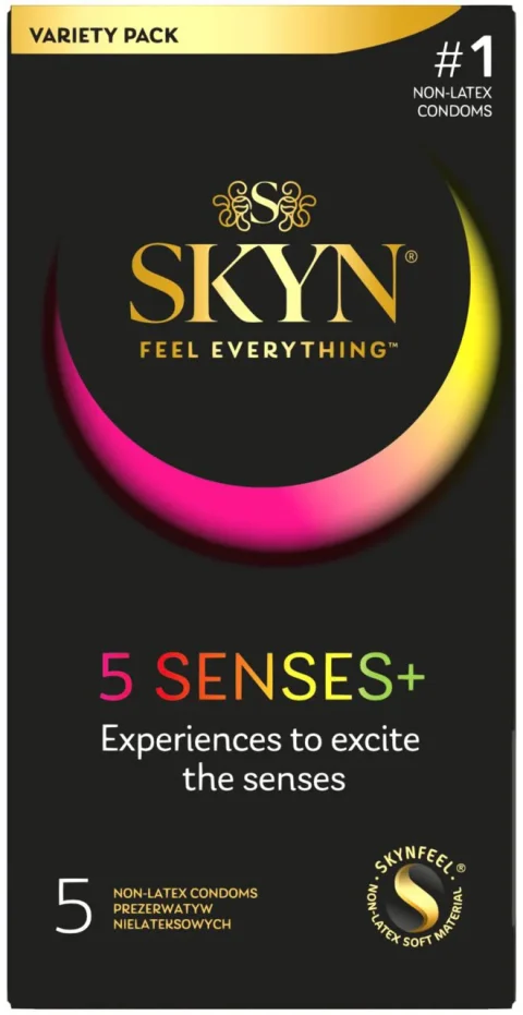 Набір презервативів SKYN 5 Senses 5 шт
