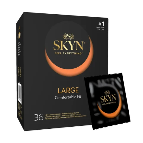 Презервативи SKYN Large в упаковці 36 шт - комфорт і безпека