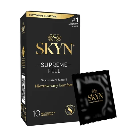 Презервативи SKYN Supreme Feel, 10 шт - Комфорт та Натуральність
