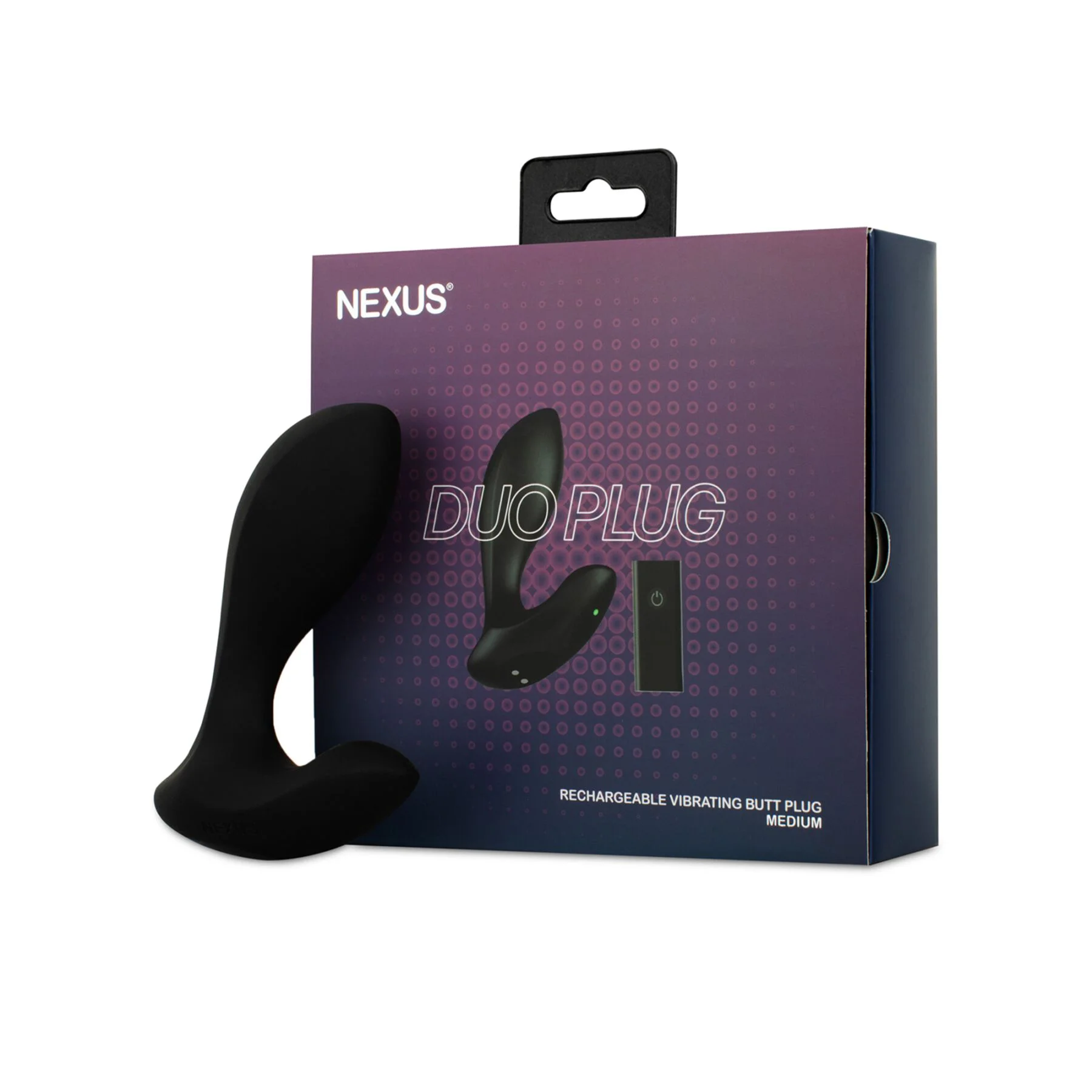 Анальна вібропробка Nexus DUO Plug Medium з пультом ДК