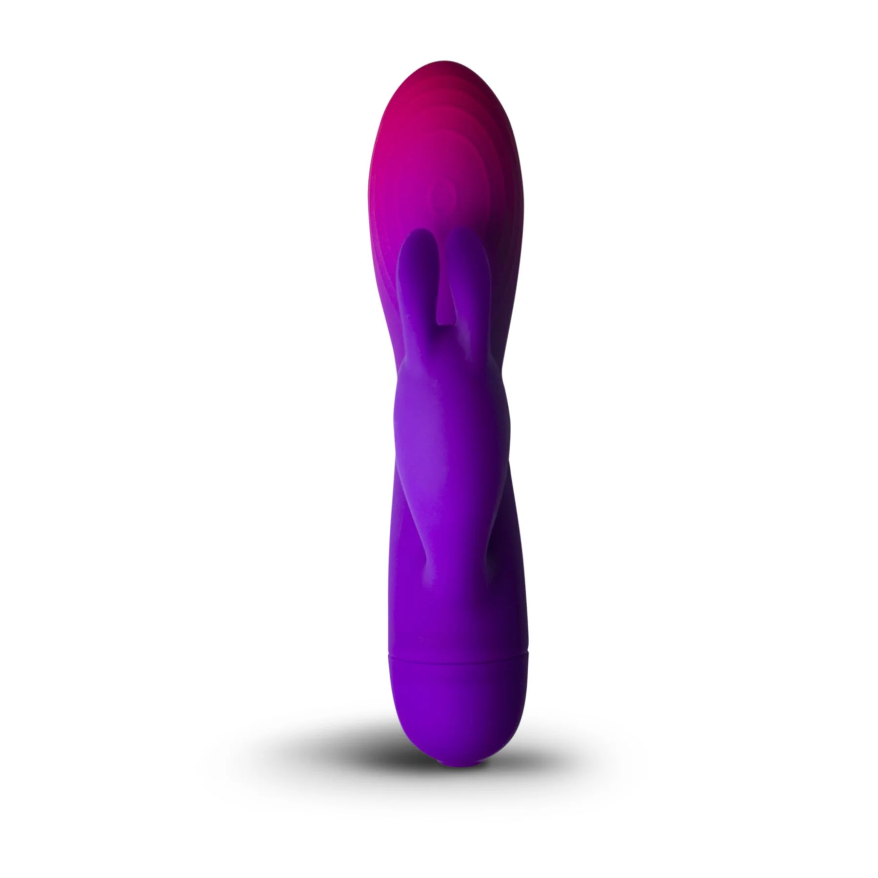 Вібратор-кролик Rocks Off Glo Girl – Rabbit, 2 мотори, 10 режимів, на батарейках - Зображення 2