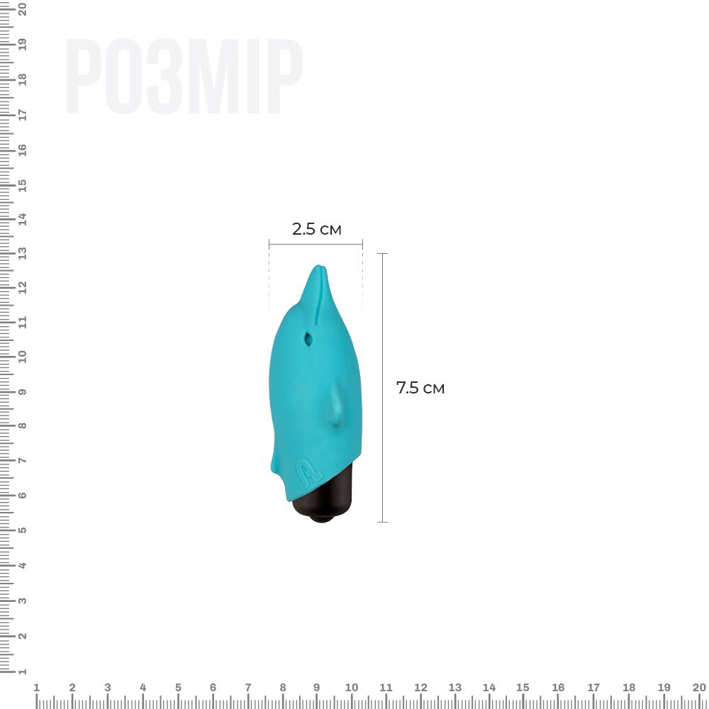 Віброкуля Adrien Lastic Pocket Vibe Flippy 10 з стимулювальним носиком - Зображення 3