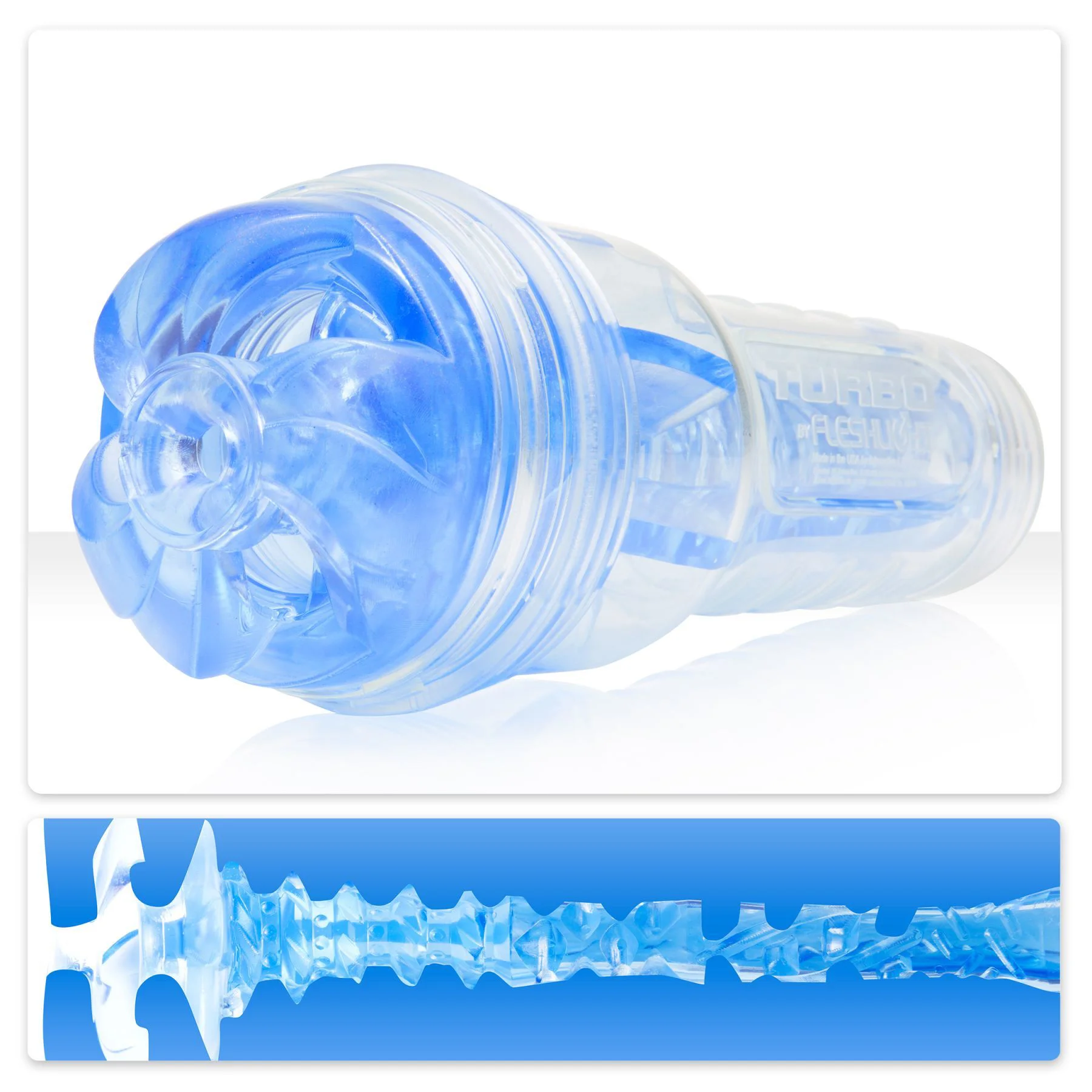 Інтимний аксесуар Fleshlight Turbo Thrust Blue Ice