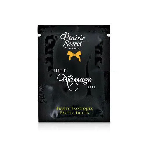 Пробник масажної олії Plaisirs Secrets Exotic Fruits 3 мл
