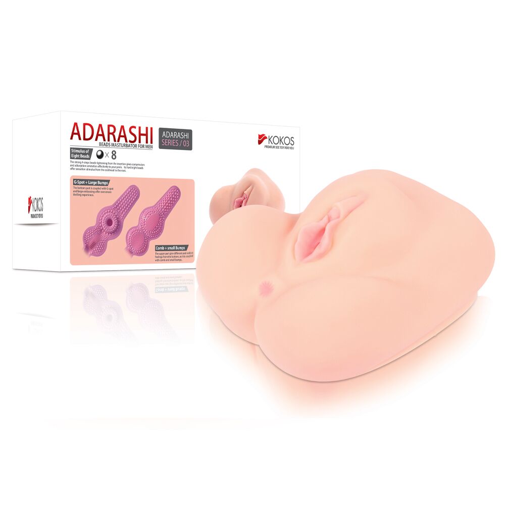 Інтимний аксесуар Kokos Adarashi -3 Double Layer, двошаровий
