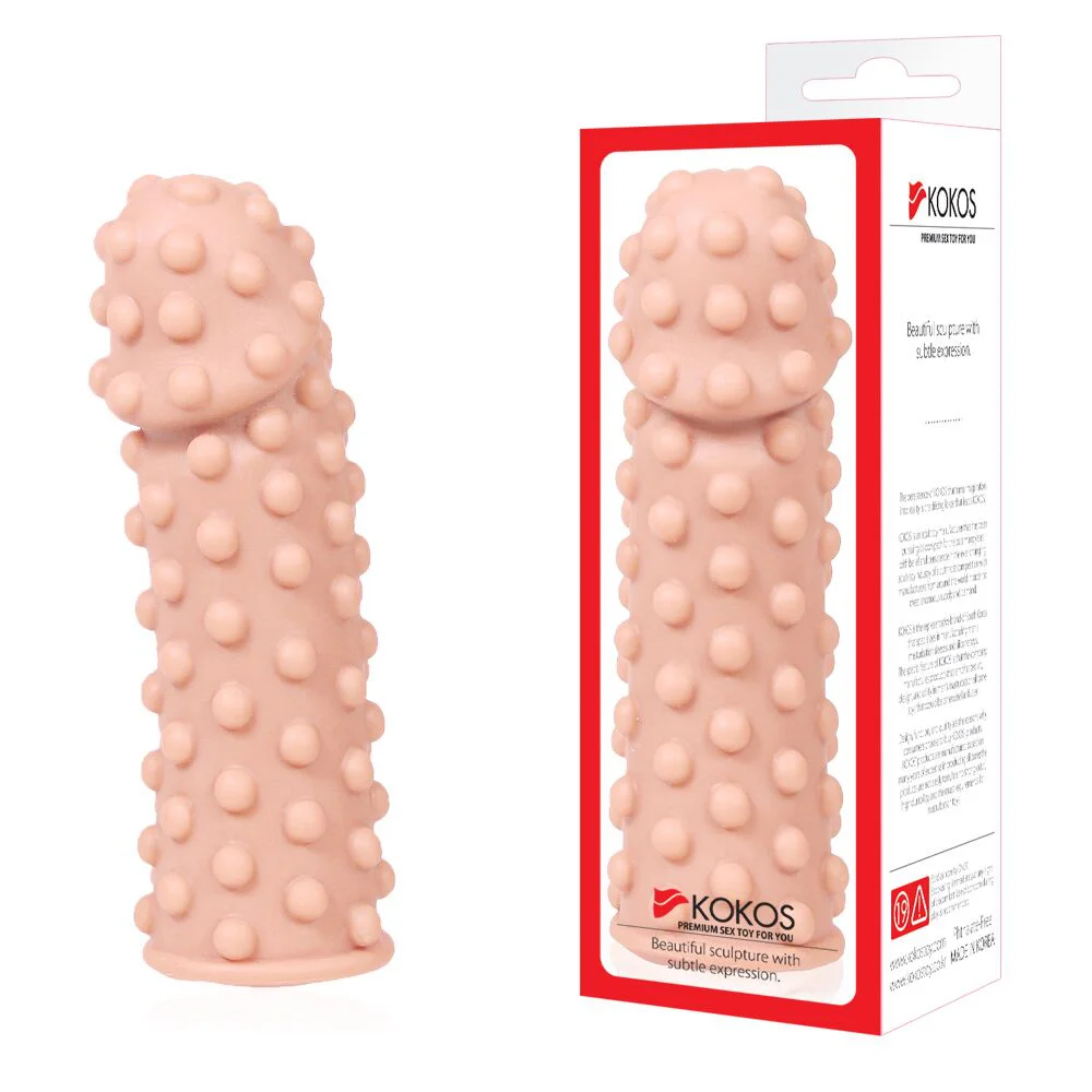 Інтимна насадка Kokos Extreme Sleeve ES.02, розмір M