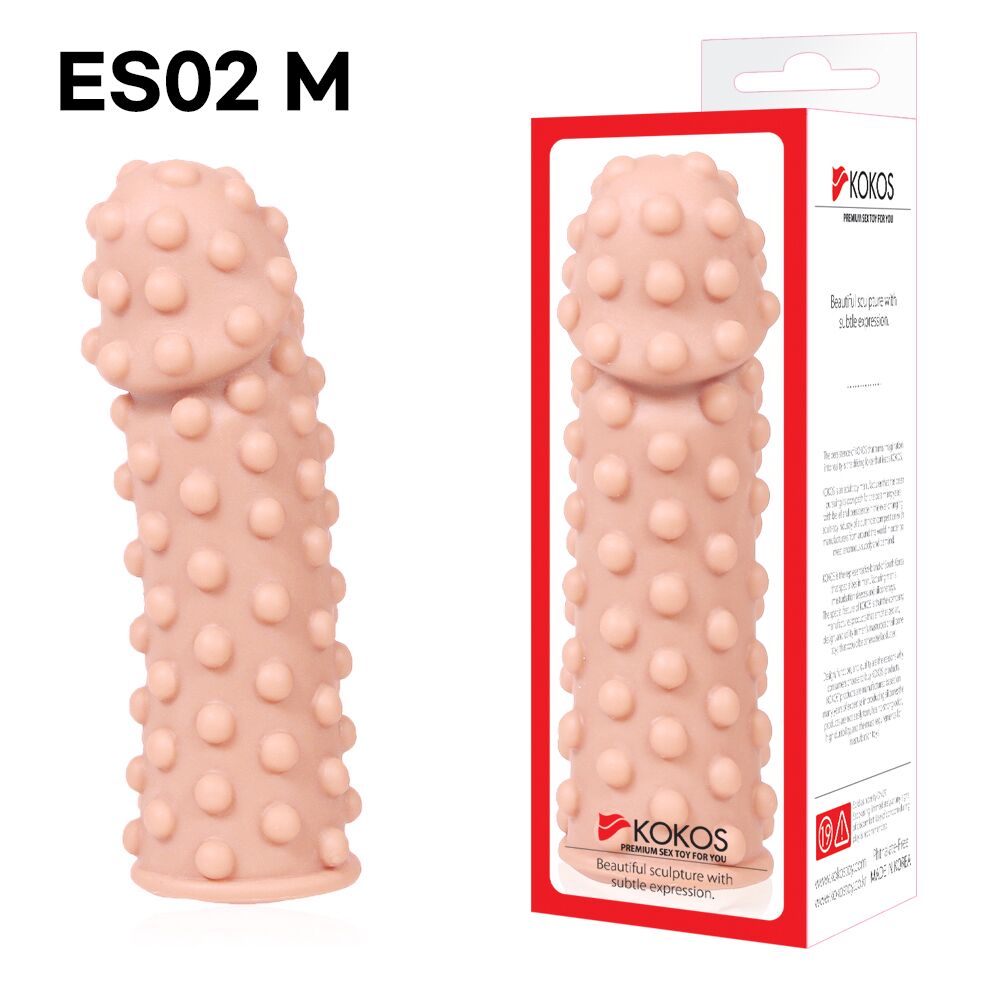 Інтимна насадка Kokos Extreme Sleeve ES.02, розмір M