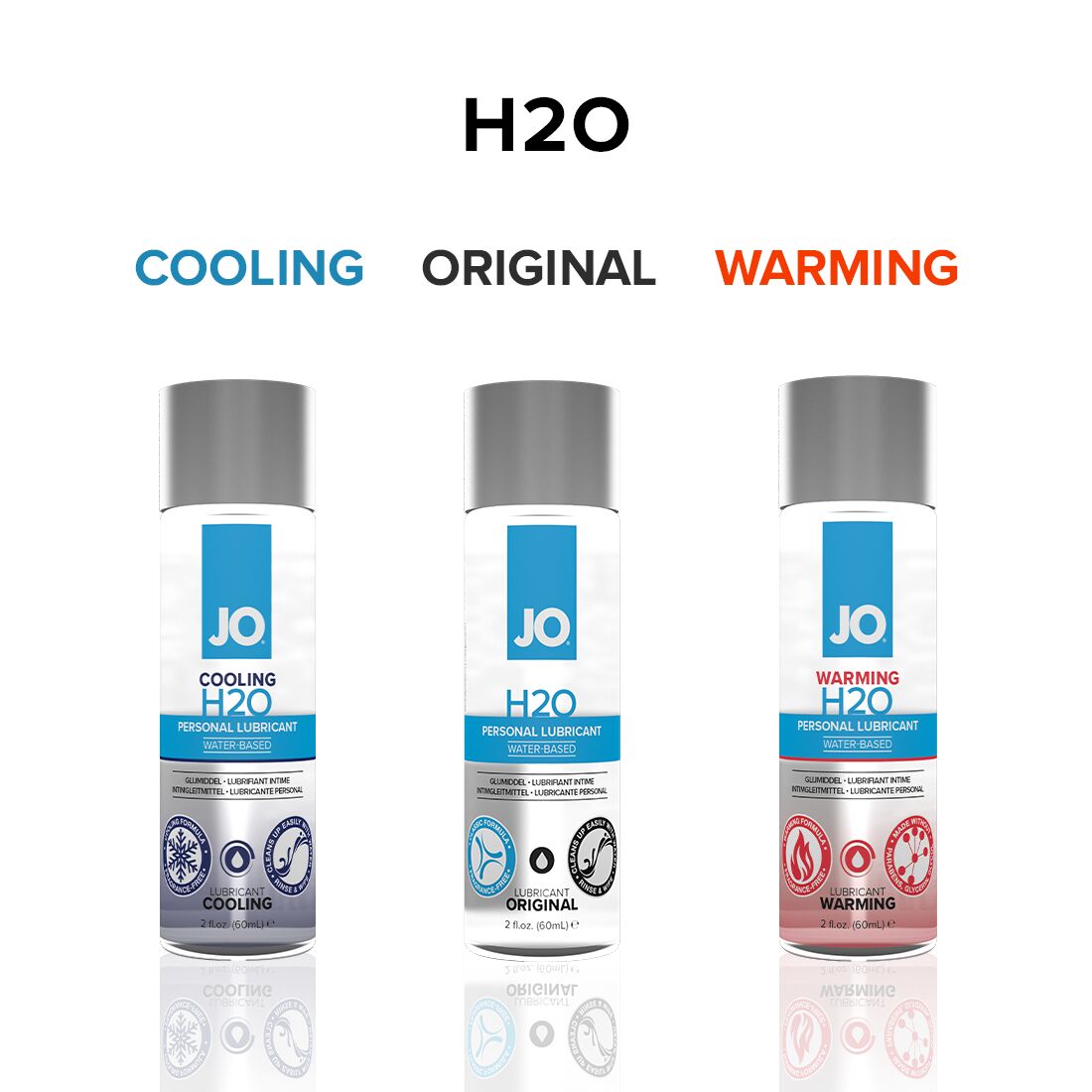 Лубрикант на водній основі JO H2O ORIGINAL 120 мл, рослинний гліцерин
