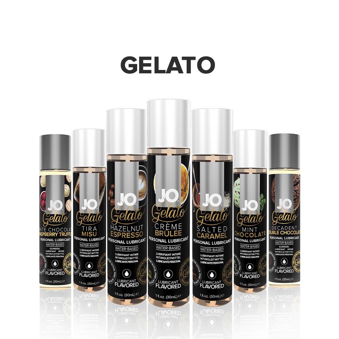 Лубрикант на водній основі JO GELATO Creme Brulee, 30 мл