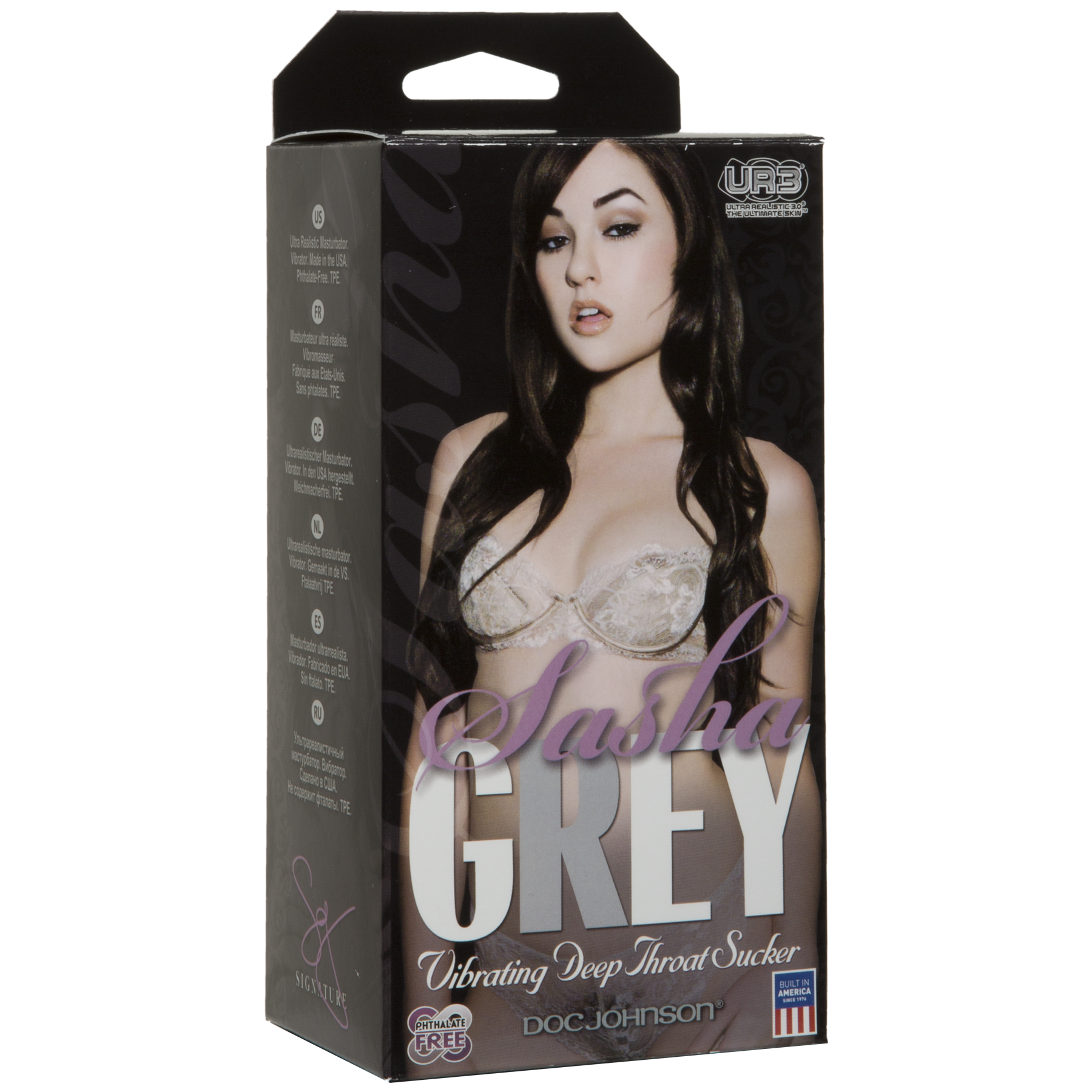 Вібромастурбатор Doc Johnson Sasha Grey Ultraskyn - Зображення 2