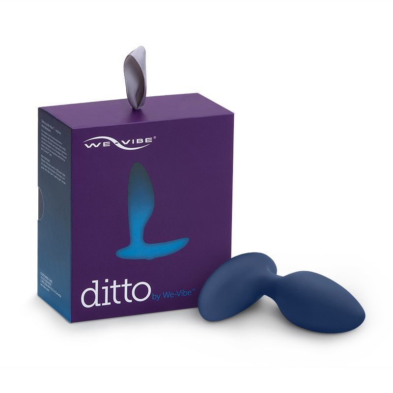 Інтимна смарт-вібропробка We-Vibe Ditto Moonlight Blue з пультом