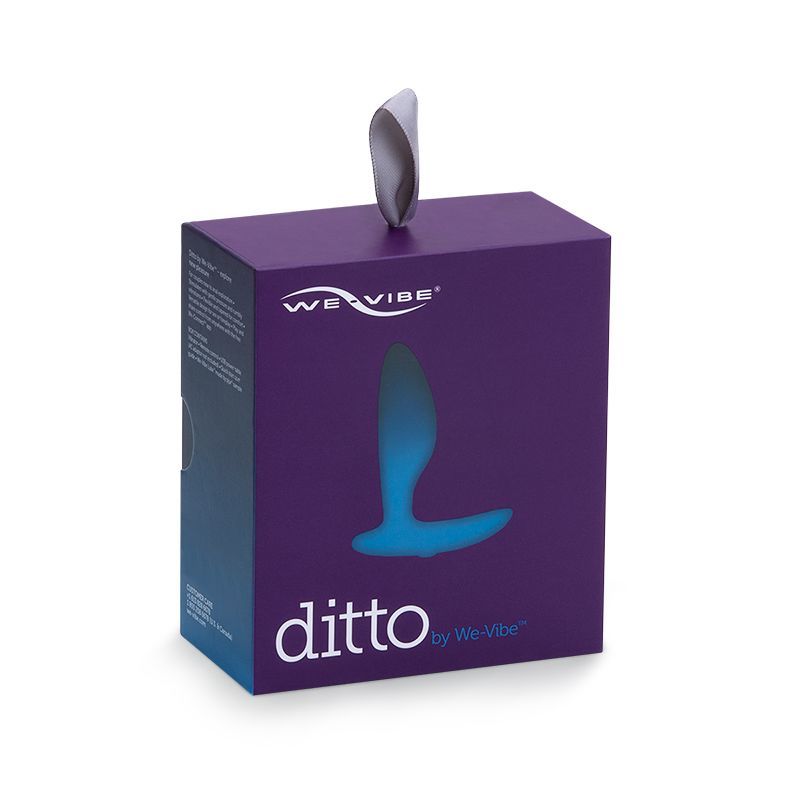 Інтимна смарт-вібропробка We-Vibe Ditto Moonlight Blue з пультом