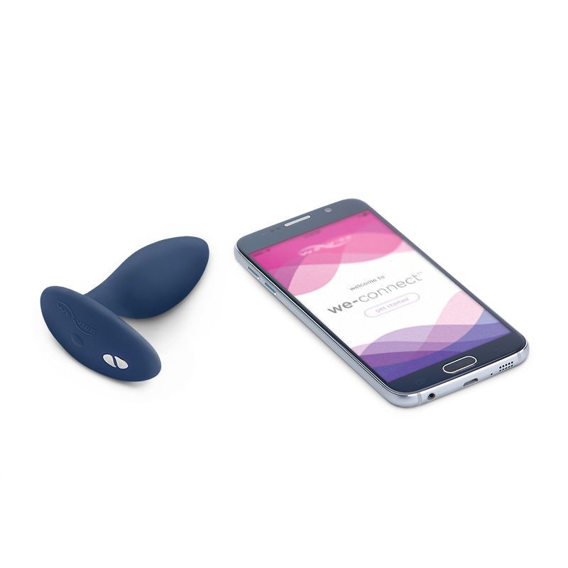Інтимна смарт-вібропробка We-Vibe Ditto Moonlight Blue з пультом