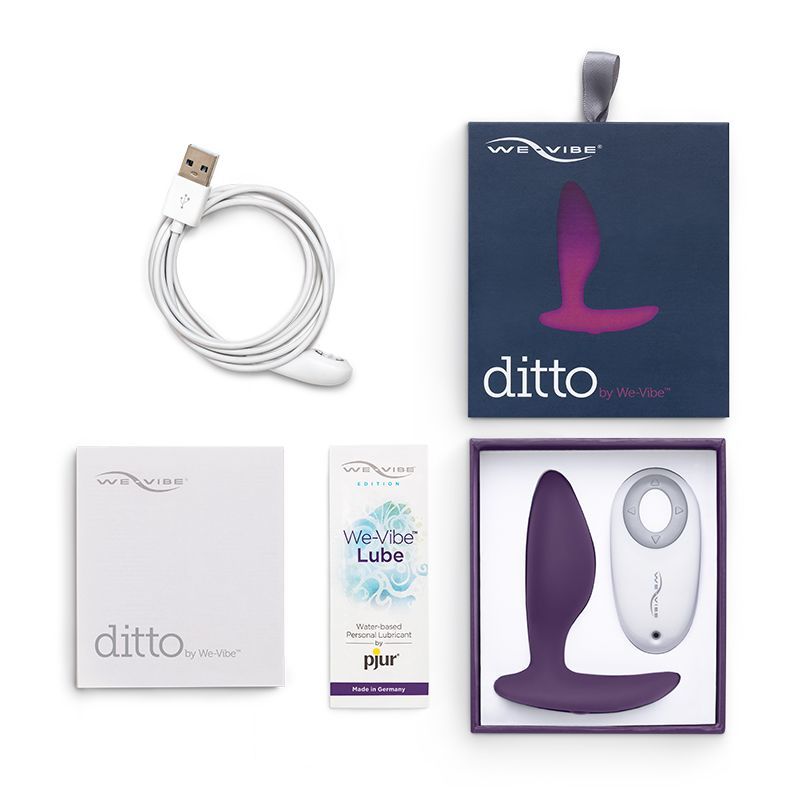 Інтимний стимулятор We-Vibe Ditto Purple з пультом