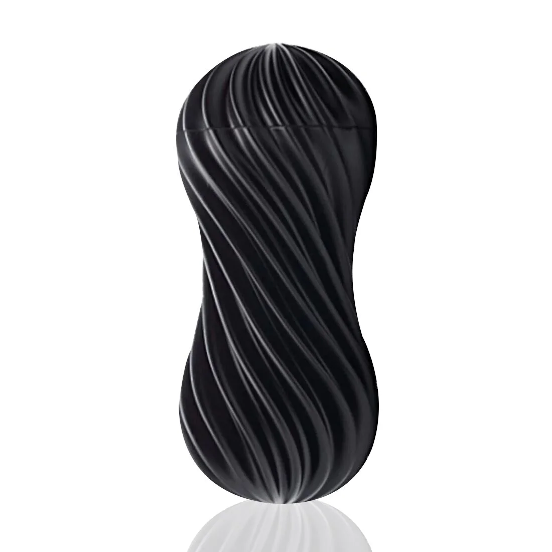 Мастурбатор Tenga Flex Rocky Black зі змінною інтенсивністю