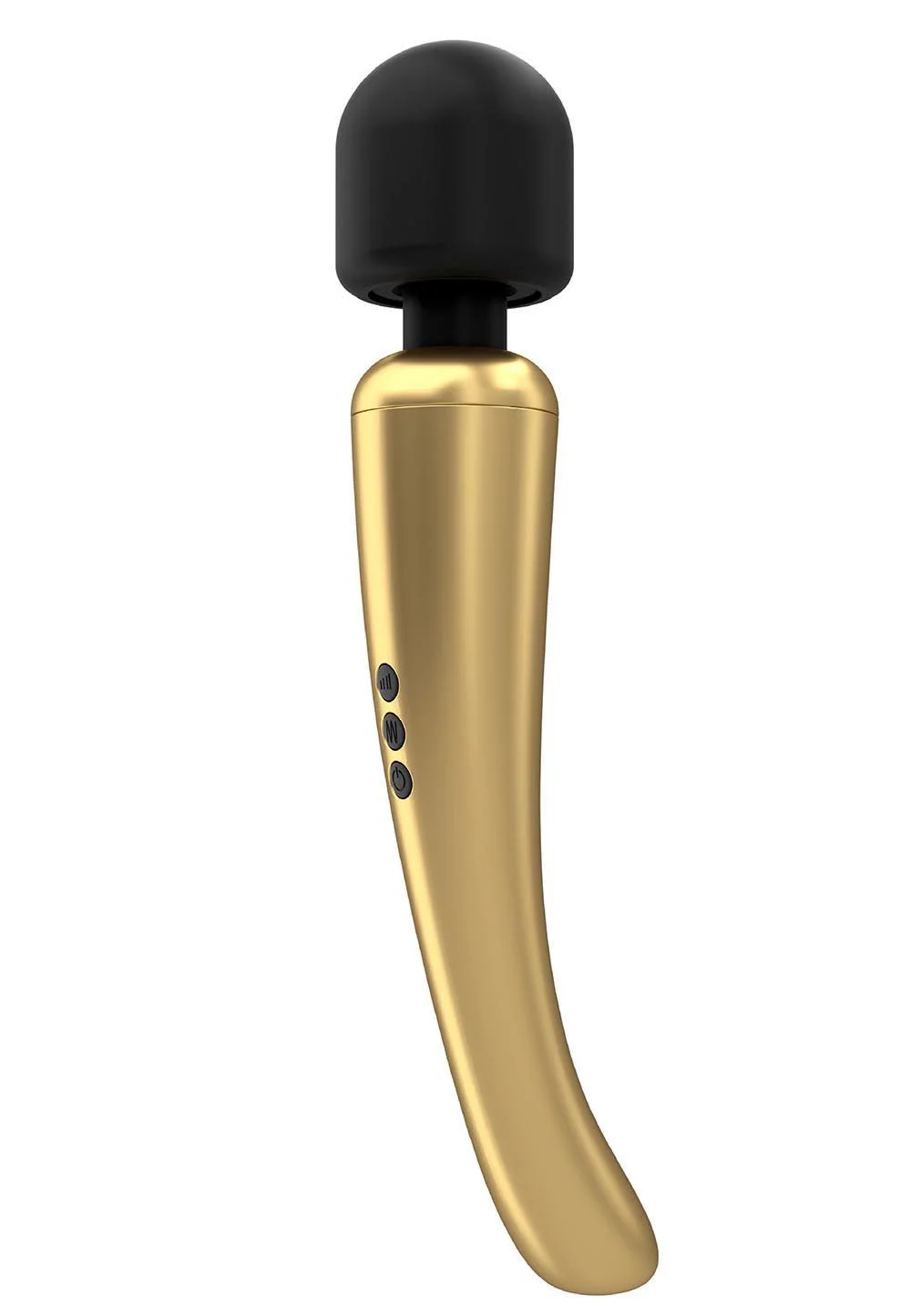 Перезаряджаємий вібромасажер Dorcel Megawand Gold, 160 режимів