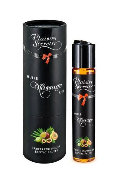 Масажна олія Plaisirs Secrets Exotic Fruits, 59мл, подарункове паковання