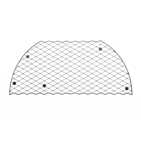 Вінілова маска Bijoux Indiscrets Louise з клейовим кріпленням