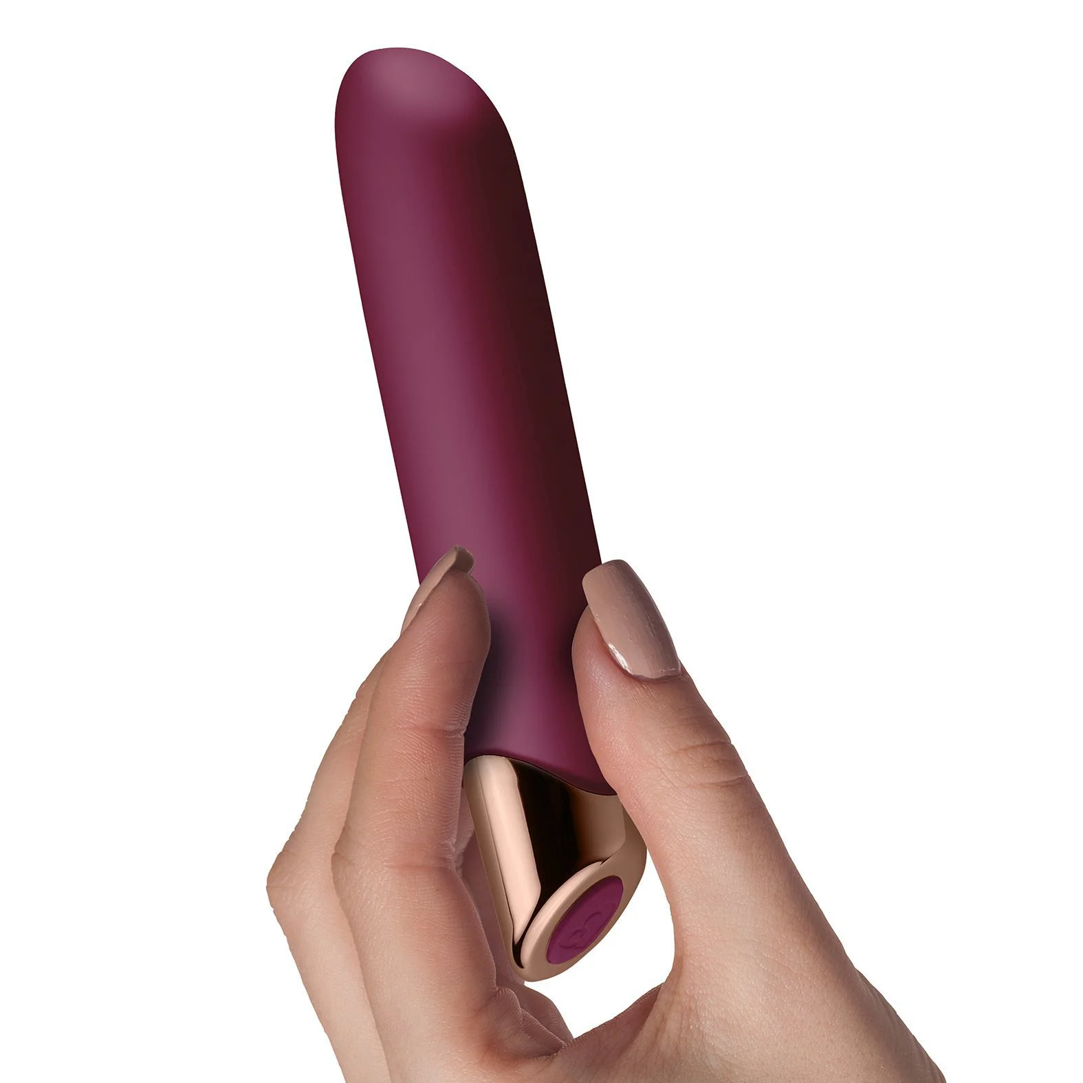 Rocks Off Chaiamo Burgundy Вібратор: Soft-Touch, Водостійкий