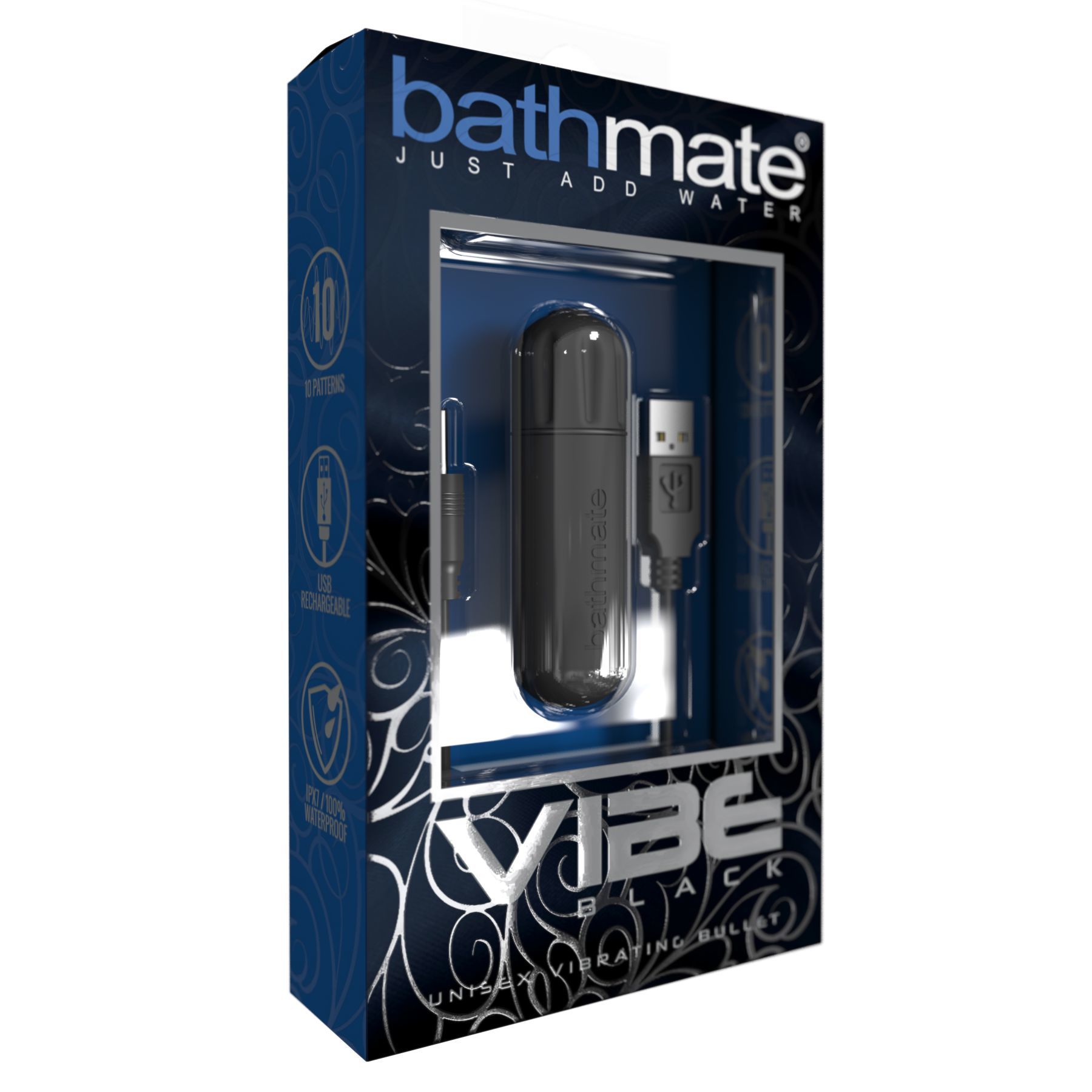 Bathmate Vibe Bullet Black: Потужна Вібропуля з Вологозахистом - Зображення 4