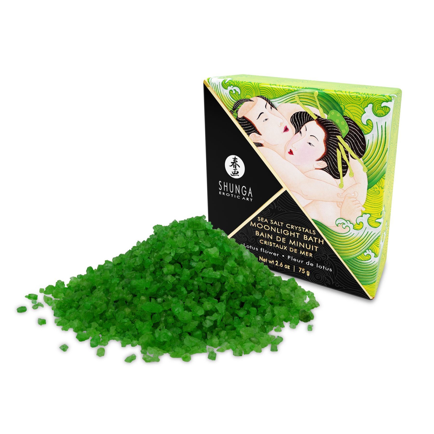 Сіль для ванни Shunga Moonlight Bath – Lotus Flower, 75 г - Зображення 3