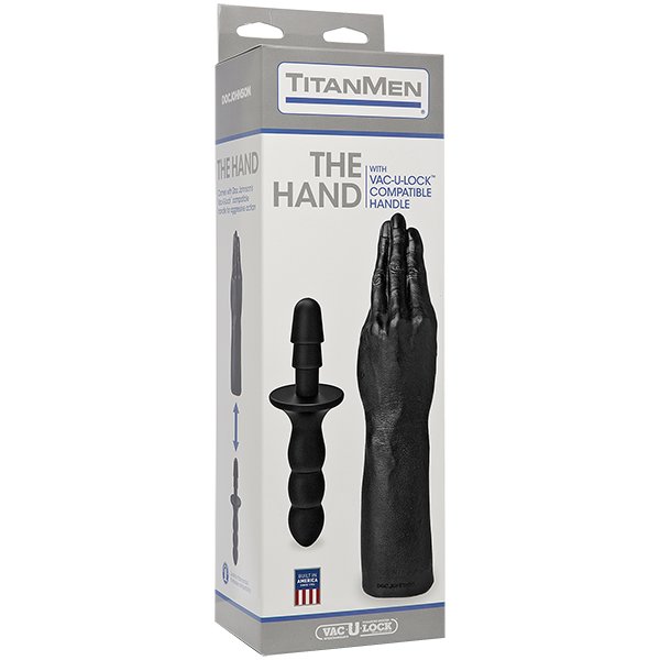 Рука для фістингу Doc Johnson Titanmen з рукояткою Vac-U-Lock - Зображення 2