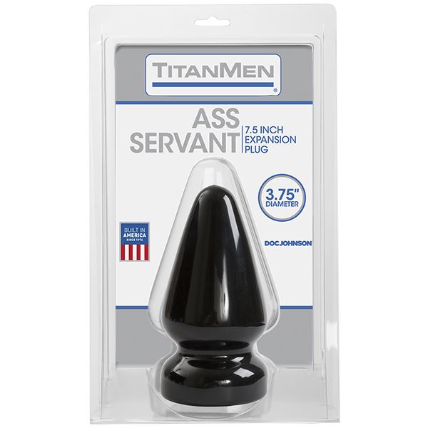 Інтимний аксесуар Doc Johnson Titanmen Tools - Butt Plug 3.75 Inch - Зображення 2