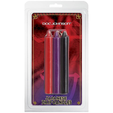 Низькотемпературні свічки Doc Johnson Japanese Drip Candles