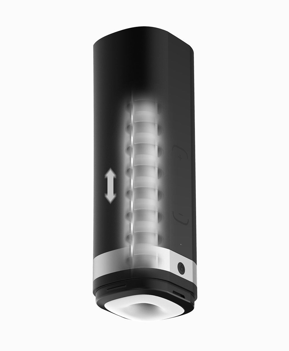 Інтерактивний мастурбатор Kiiroo Onyx 2, 10 стискальних кільця, не треба рухати, теледільдоніка - Зображення 4