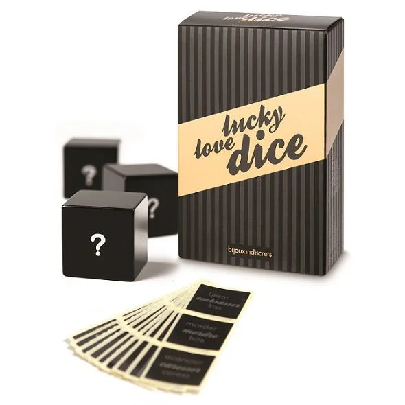 Гральні кубики Bijoux Indiscrets Lucky Love Dice для інтимних моментів