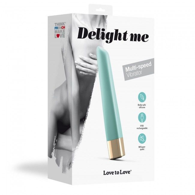 Потужний мінівібратор Love To Love Delight Me Menthe, 16 режимів