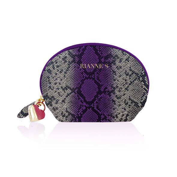 Вібратор для точки G Rianne S: Boa Mini Pink, 10 режимів роботи, медичний силікон, косметичка-чохол - Зображення 4