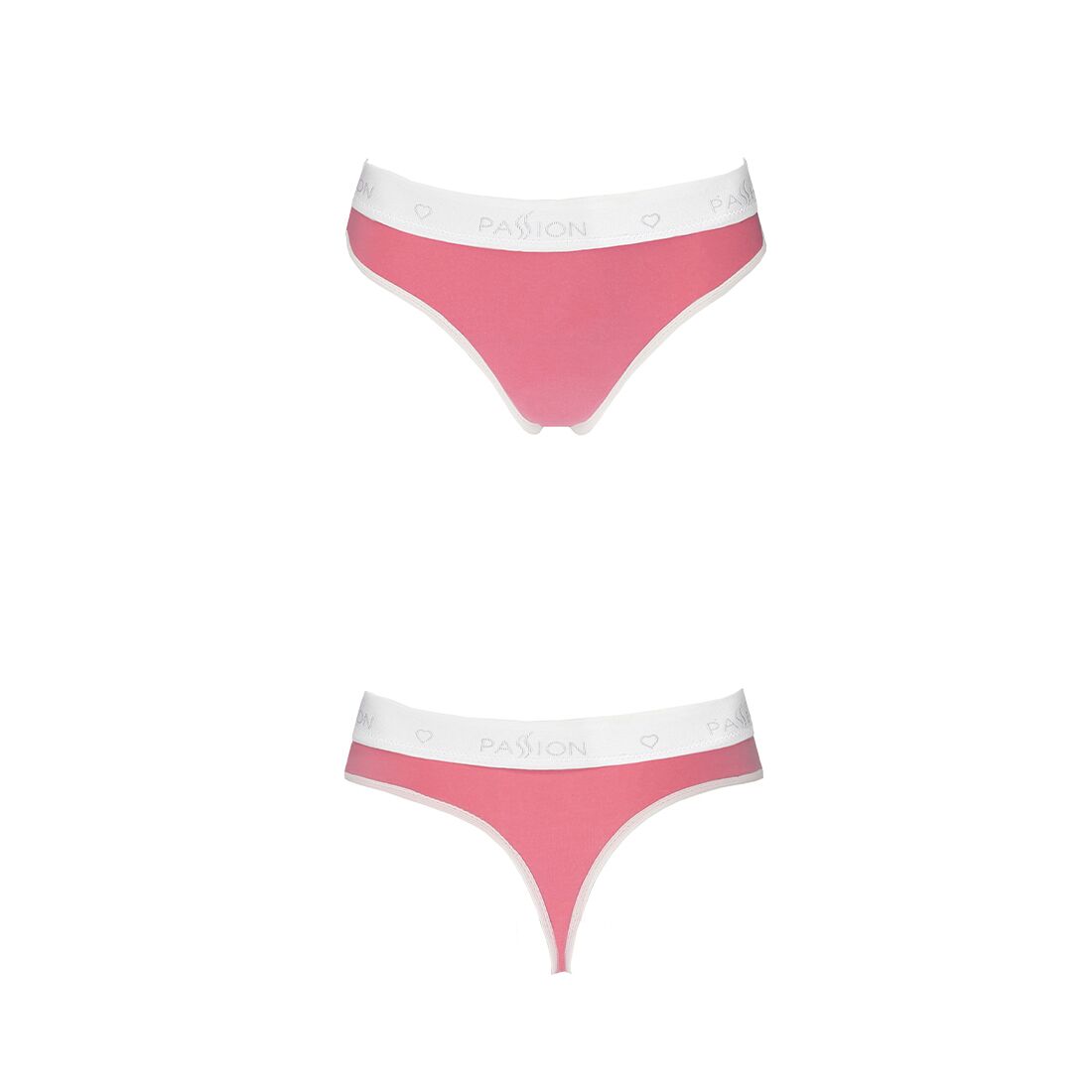 Спортивні трусики-стрінги Passion PS007 PANTIES XL, pink - Зображення 4