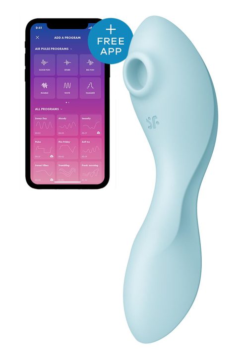 Вакуумний смарт-стимулятор Satisfyer Curvy Trinity 5 Blue