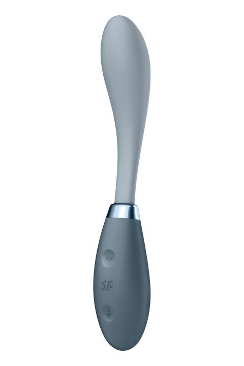 Вібратор Satisfyer G-Spot Flex 3 Grey, гнучкий стовбур