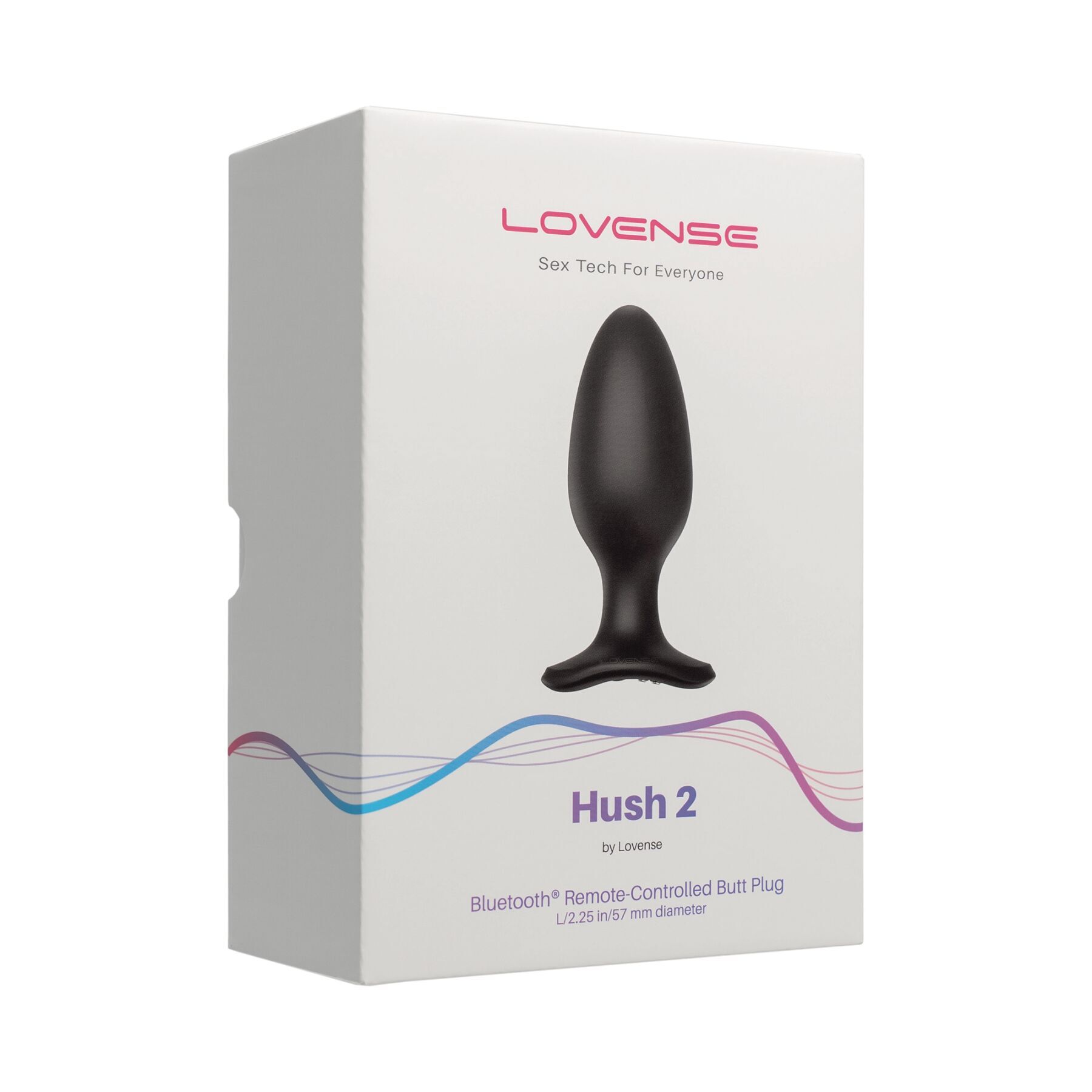 Анальна смарт-вібропробка Lovense Hush 2, розмір XS, з Bluetooth керуванням
