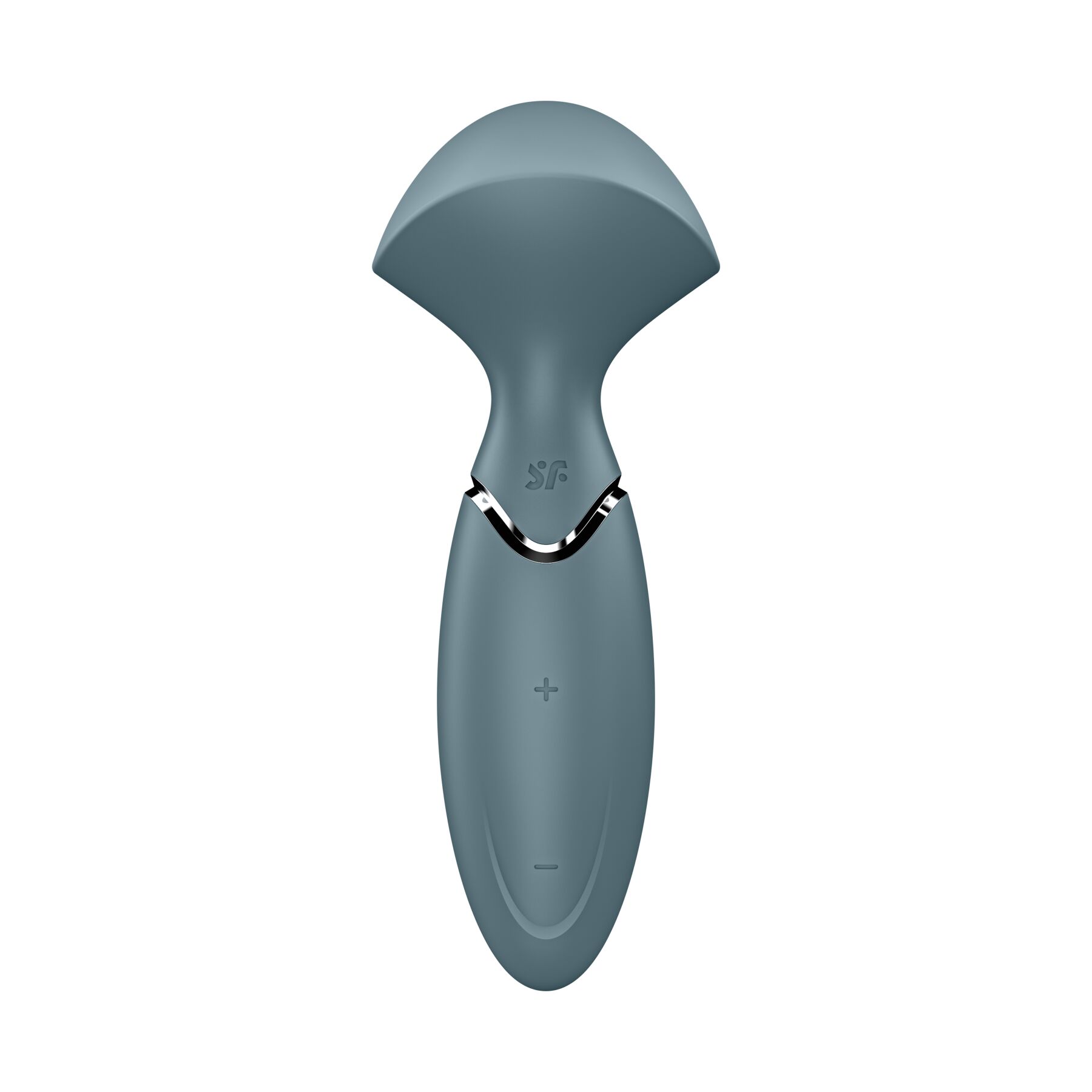 Вібромасажер Satisfyer Mini Wand-er Grey - компактний та потужний