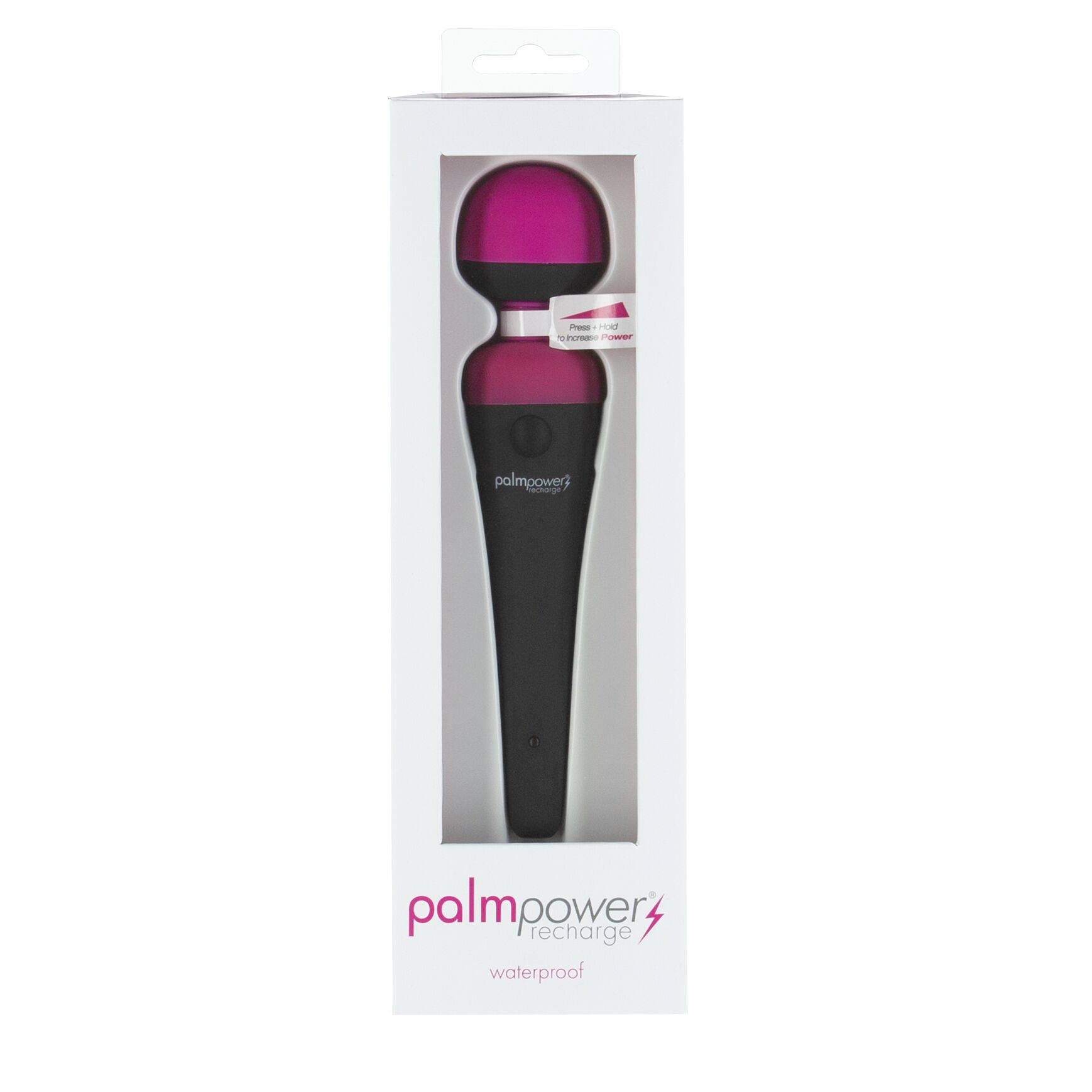 Вібромасажер PalmPower Recharge Pink з гнучкою головкою