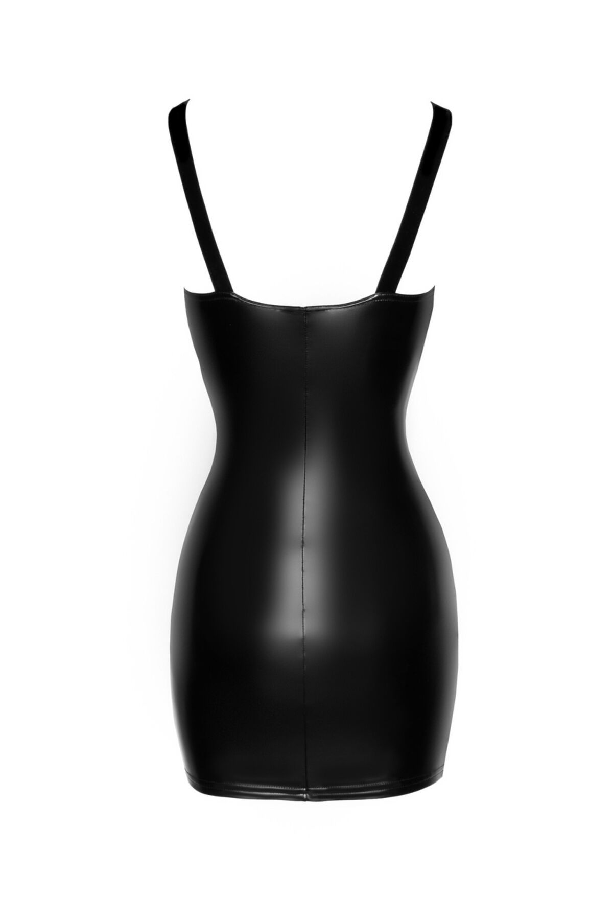 Noir Handmade F254 Powerwetlook mini-dress — розмір L