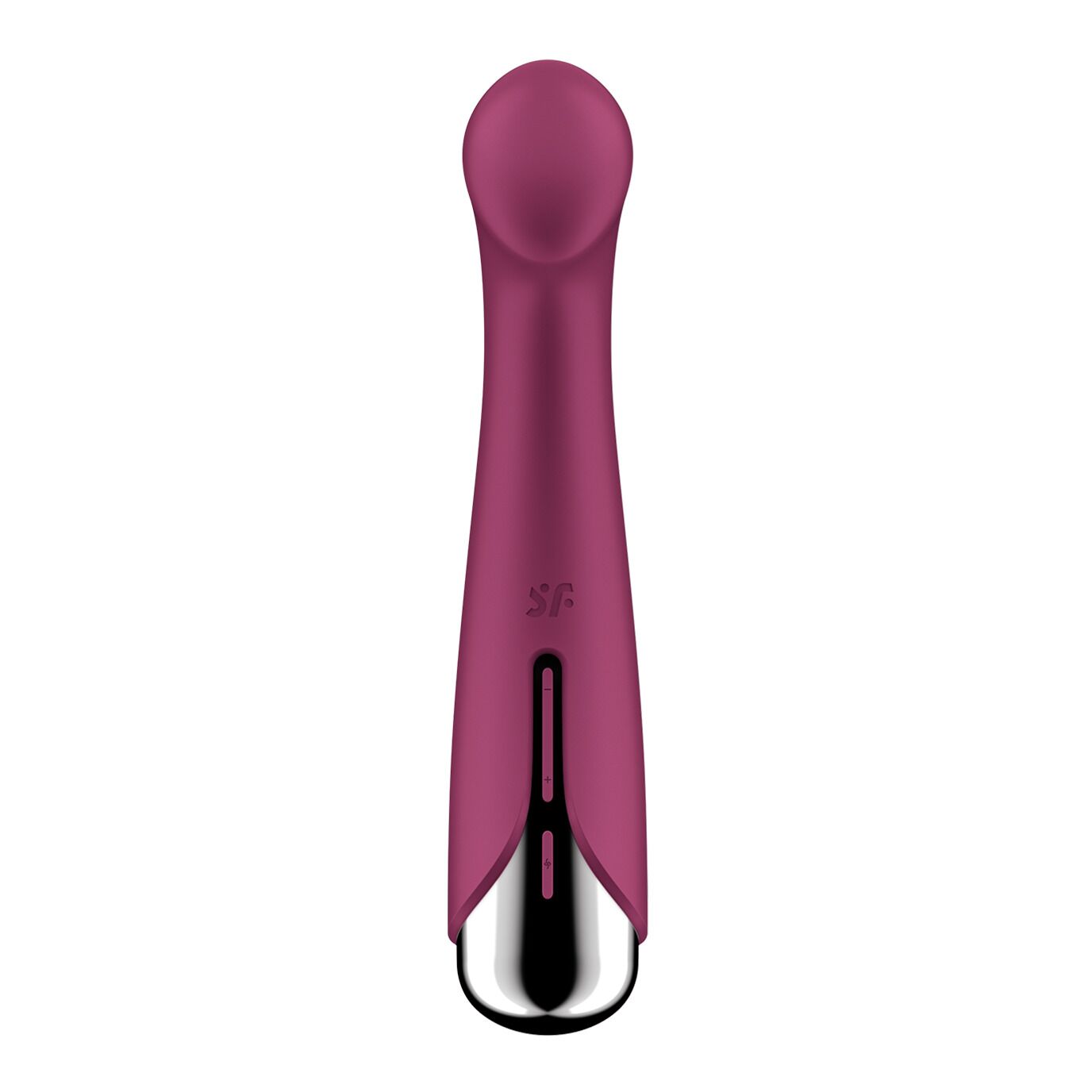 Вібратор Satisfyer Spinning G-Spot 1 Red з ротацією та водонепроникністю