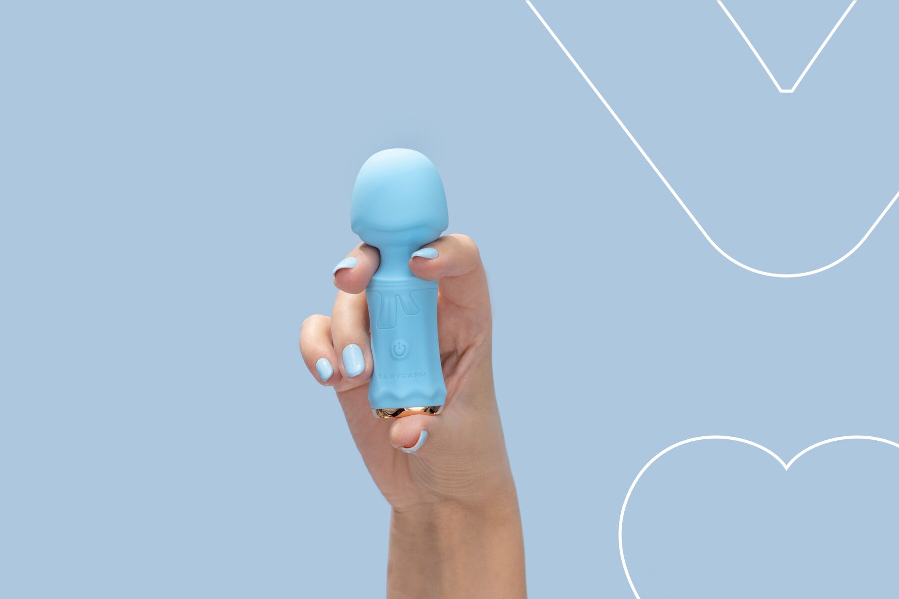 Мінівібромасажер FairyGasm SecretFuntasy Blue - Компактний та Потужний