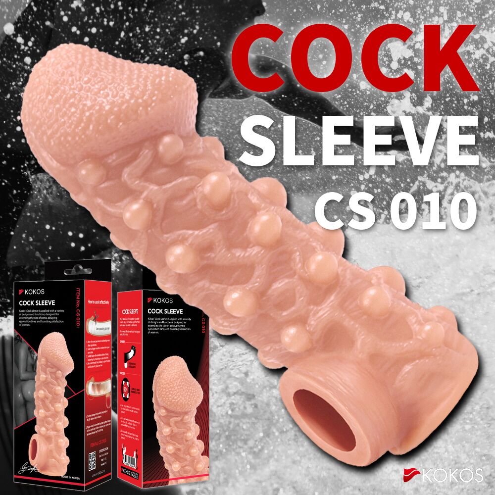 Інтимна насадка Kokos Cock Sleeve CS 010 M для комфорту