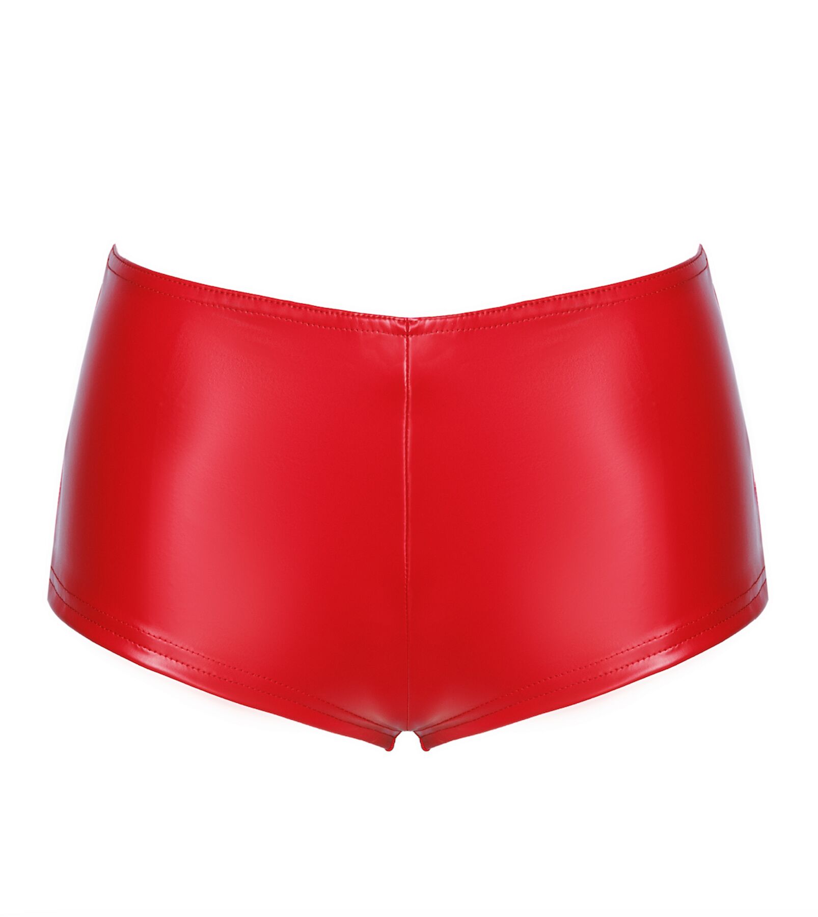 Шорти Noir Handmade F356 Red Powerwetlook, розмір L