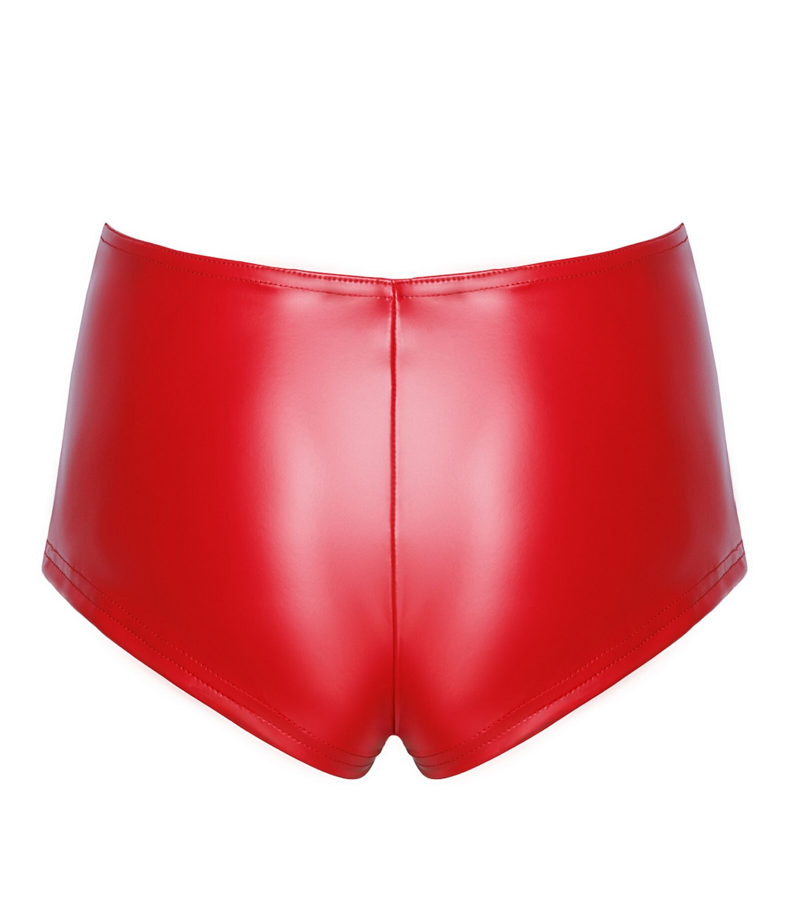 Шорти Noir Handmade F356 Red Powerwetlook, розмір L