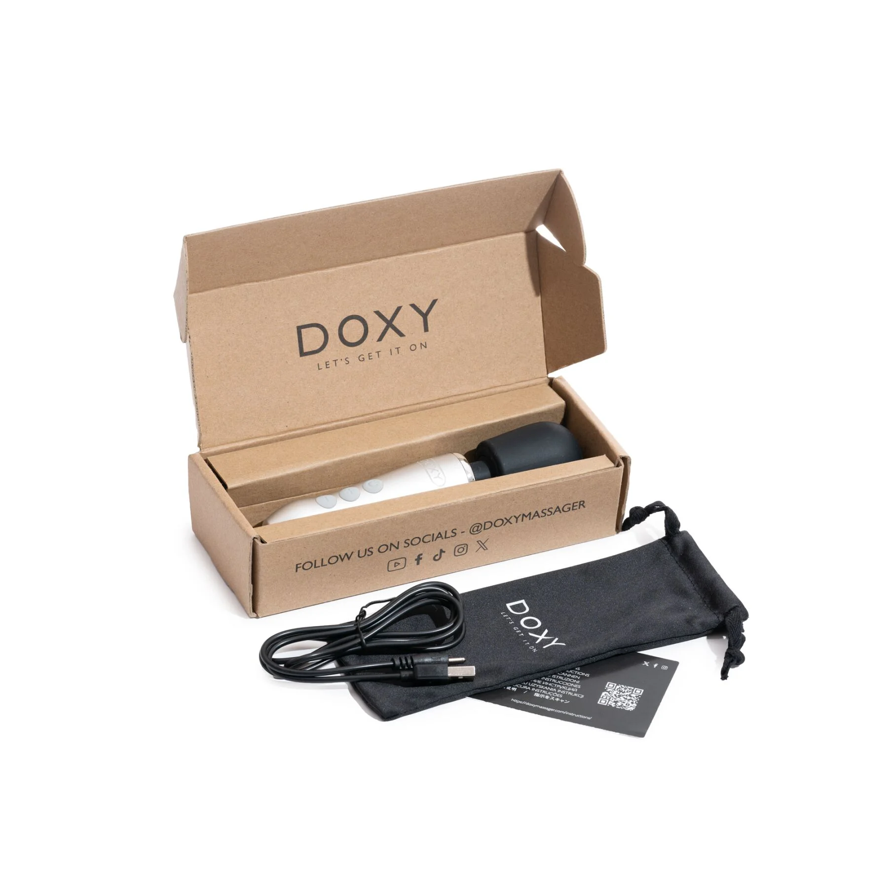 Вібромасажер Doxy Go: Інноваційний дизайн та комфорт