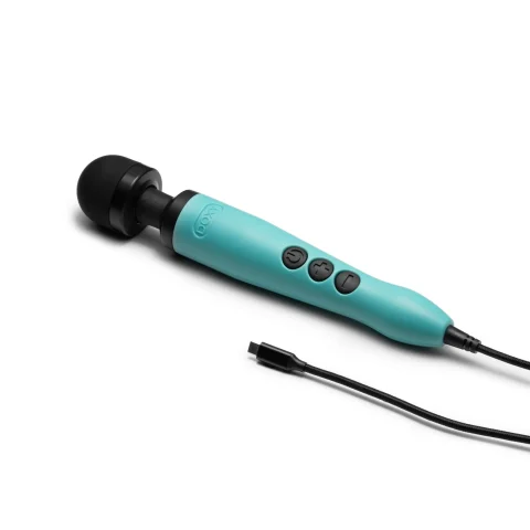 Вібромасажер DOXY3 USB-C Massager TURQUOISE - Інтенсивний догляд